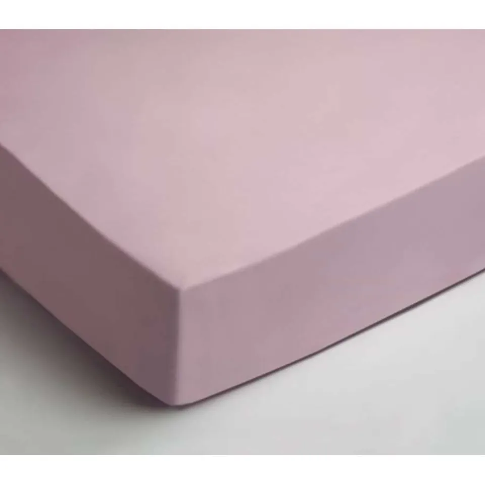 Day Dream Hoeslaken - Strijkvrij - 90x200 cm - Roze Discount