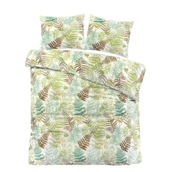 Day Dream Linde - Dekbedovertrek - Tweepersoons - 200x200/220 cm - Wit Clearance