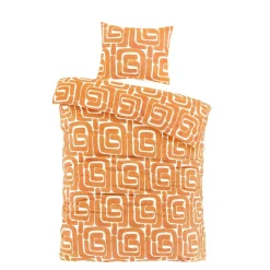 Day Dream Sem Dekbedovertrek - Eenpersoons - 140x200/220 cm - Oranje Outlet