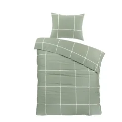 Day Dream Stan - Dekbedovertrek - Eenpersoons - 140 x 200/220 - Groen New
