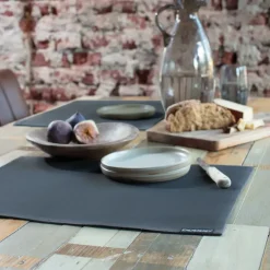 DDDDD placemat Kit - 35x45 cm - Antraciet - set van 2 stuks Outlet