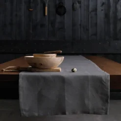 DDDDD tafelloper Cabin - 50x140 cm - Grijs - set van 2 stuks Clearance