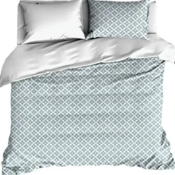 De Witte Lietaer Dekbedovertrek Katoen Satijn Azulejos - 240 x 220 cm Discount