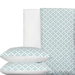 De Witte Lietaer Dekbedovertrek Katoen Satijn Azulejos - 240 x 220 cm Discount