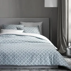 De Witte Lietaer Dekbedovertrek Katoen Satijn Azulejos - 240 x 220 cm Discount