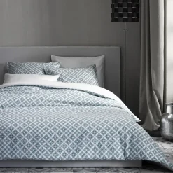 De Witte Lietaer Dekbedovertrek Katoen Satijn Azulejos - 240 x 220 cm Discount