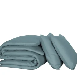 De Witte Lietaer Dekbedovertrek Katoen Satijn Olivia - 240 x 220 cm - Groen