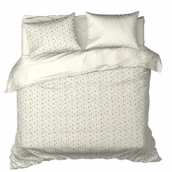 De Witte Lietaer Dekbedovertrek Dentree Soft White - 240 x 220 cm - Flanel Online