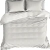 De Witte Lietaer Dekbedovertrek Katoen Satijn Olivia - 240 x 220 cm - Beige Best