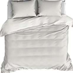 De Witte Lietaer Dekbedovertrek Katoen Satijn Olivia - 240 x 220 cm - Beige Best