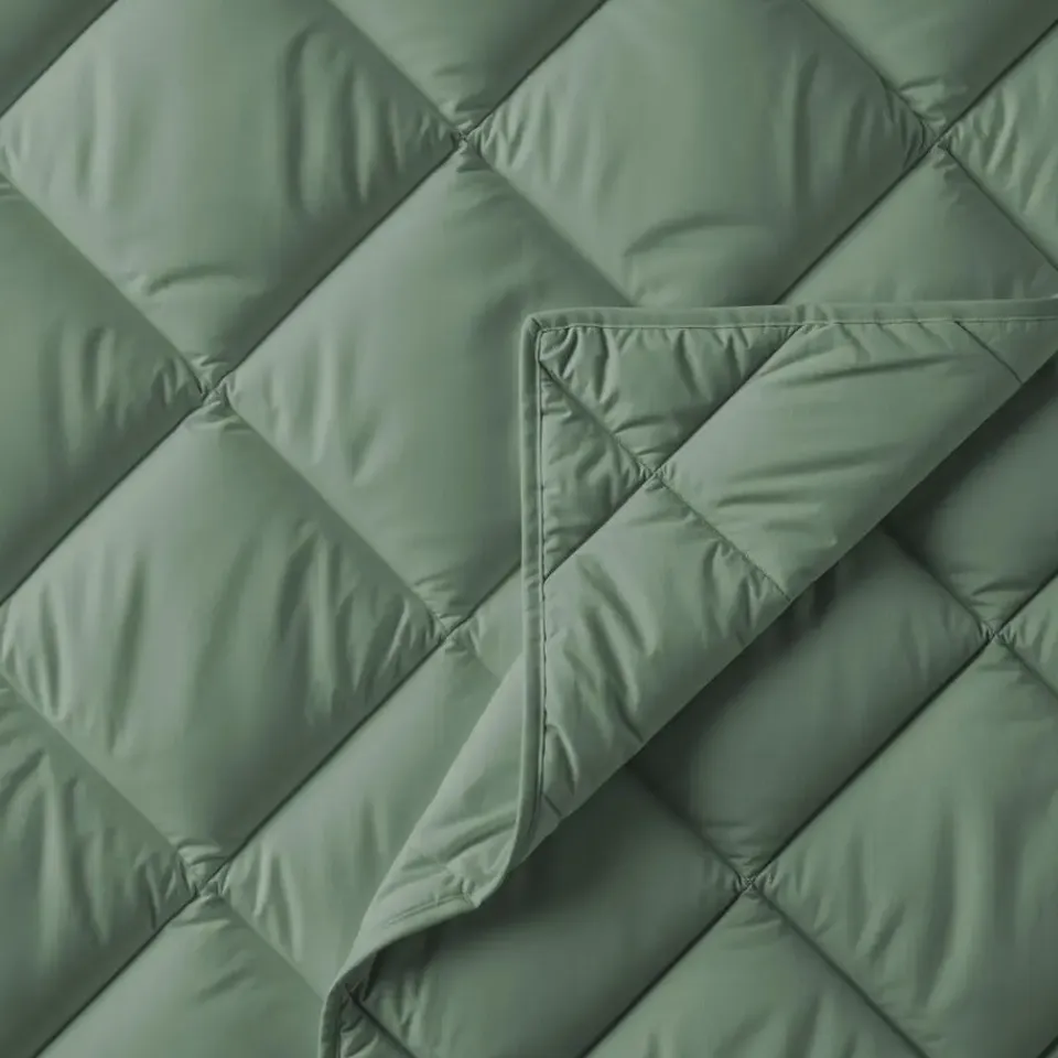 Sleeptime Dekbed zonder Overtrek Diamond 240x200 – Incl. Kussenslopen – Wasbaar – Groen New