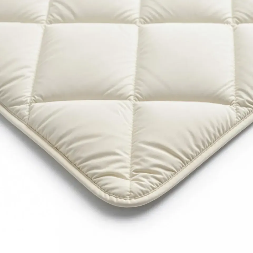 Sleeptime Dekbed zonder Overtrek Diamond 200x200 – Met Kussenslopen – Wasbaar – Crème/Kaki Outlet