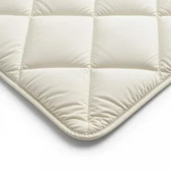 Sleeptime Dekbed zonder Overtrek Diamond 200x200 – Met Kussenslopen– Wasbaar – Crème/Groen