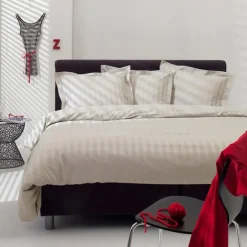 Damai Dekbedovertrek Linea Ivory Satijn-140x200/220 Hot