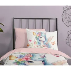 Merkloos Dekbedovertrek ZouZou 140x220 + 1* 60x70 cm New