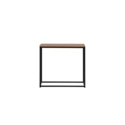 Beliani DELANO - Consoletafel - Donkere houtkleur - MDF Outlet