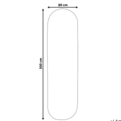 Leen Bakker DEMIRCI - Laagpolig vloerkleed - Beige - 80 x 300 cm - Jute Online