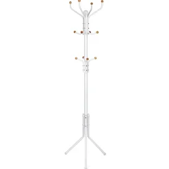 ACAZA Design Kapstok met 12 Haken - Perfect in een Inkom hal - 182 cm - Wit