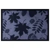 Vica International Deurmat Leaves Shadow antraciet - 40x60 cm Discount
