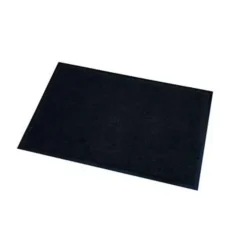 Merkloos Deurmat Memphis - droogloopmat - zwart - 60 x 80 cm Outlet