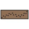 Vica International Deurmat Paw Print beige - 50x150 cm Sale
