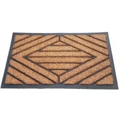 IVOL Deurmat rubber/kokos 40x70 cm - Ruit Sale