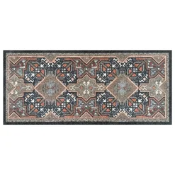 Vica International Deurmat Vintage Boho Kelim antraciet - 66x150 cm