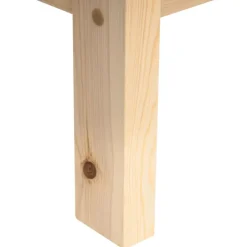 Beliani DEVAY - Kinderbed - Lichtbruin - 90 x 200 cm - Grenenhout Hot