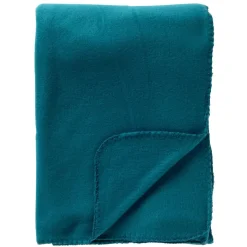 Textino DEX - plaid 130x160 cm - fleece deken - zacht en dun - Deep Lake - blauw Discount