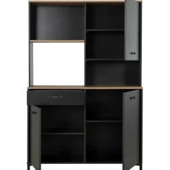 DIAGONE Microgolfkast Manchester - 119 x 41 x 180 cm - Helvezia Oak-design