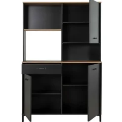 DIAGONE Microgolfkast Manchester - 119 x 41 x 180 cm - Helvezia Oak-design