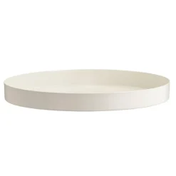 Leen Bakker Dienblad Fenno decoratief - crèmekleurig metaal - Ø30 cm