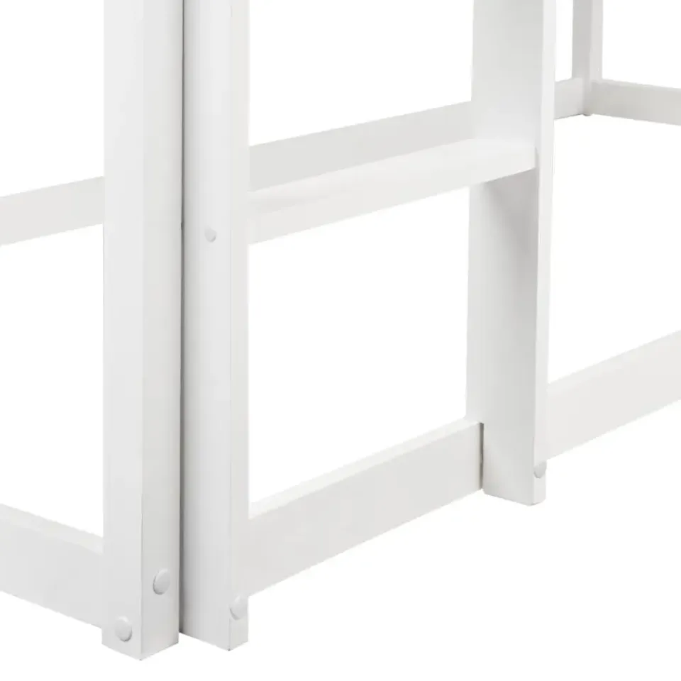 Beliani DIENNE - Kinderbed - Wit - 90 x 200 cm - Dennenhout Discount