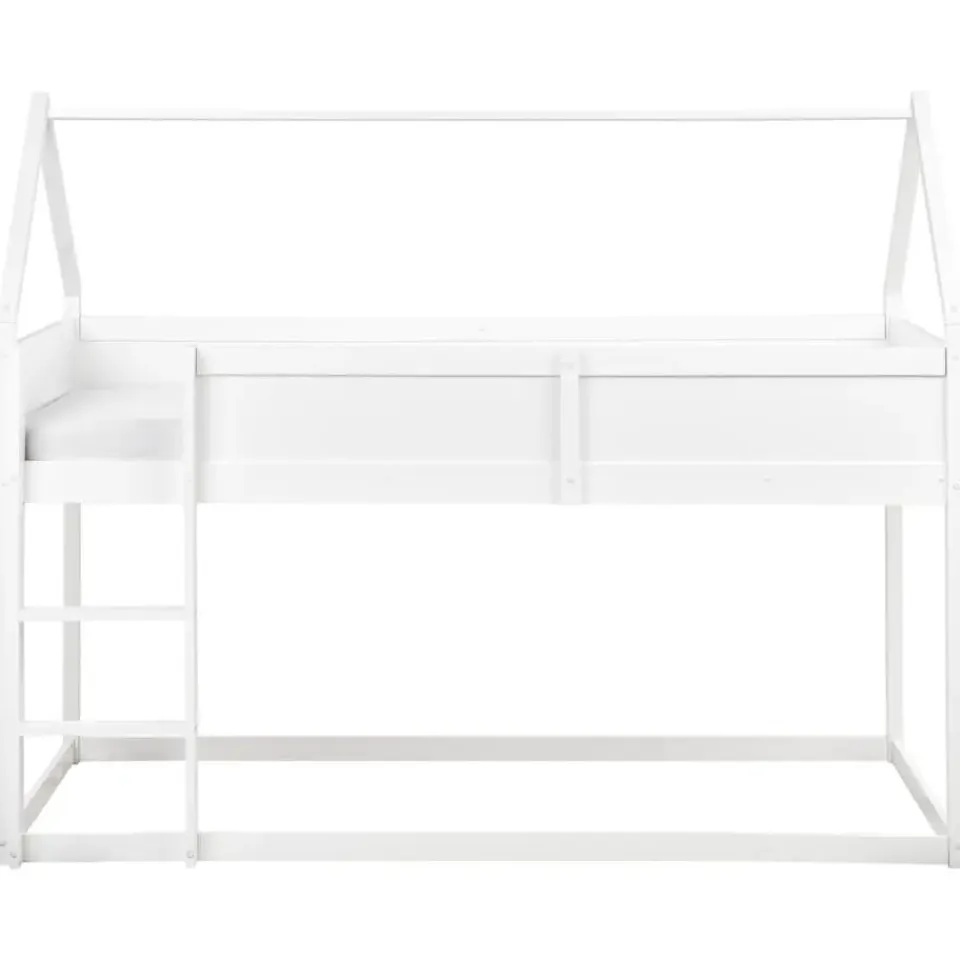 Beliani DIENNE - Kinderbed - Wit - 90 x 200 cm - Dennenhout Discount