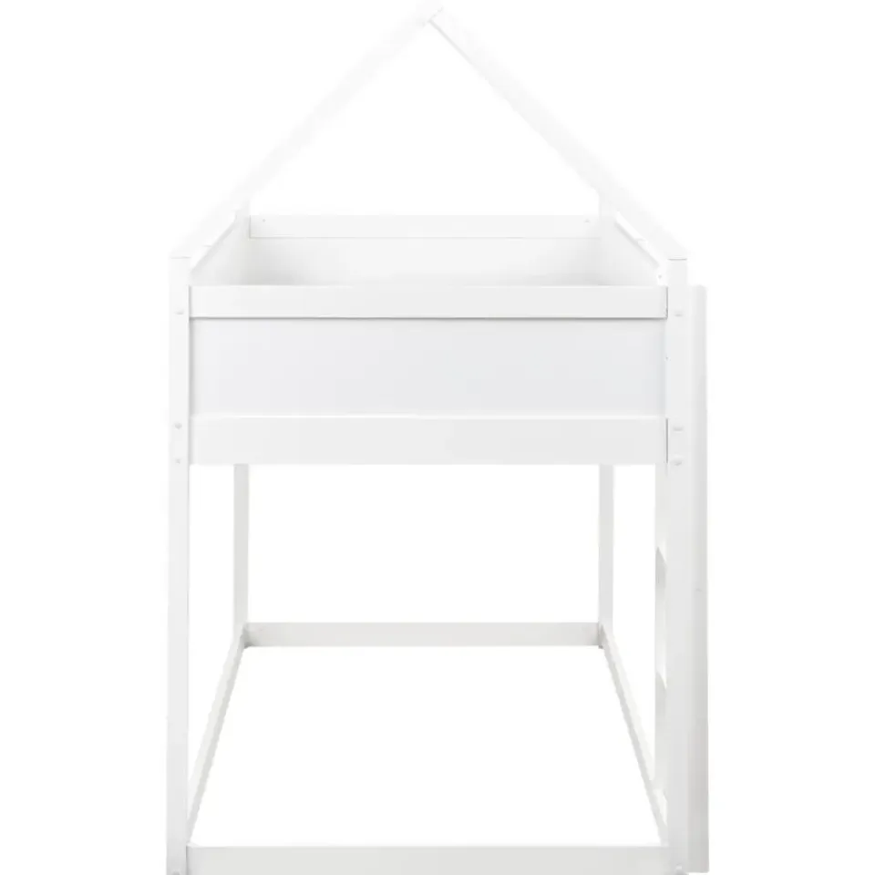 Beliani DIENNE - Kinderbed - Wit - 90 x 200 cm - Dennenhout Discount