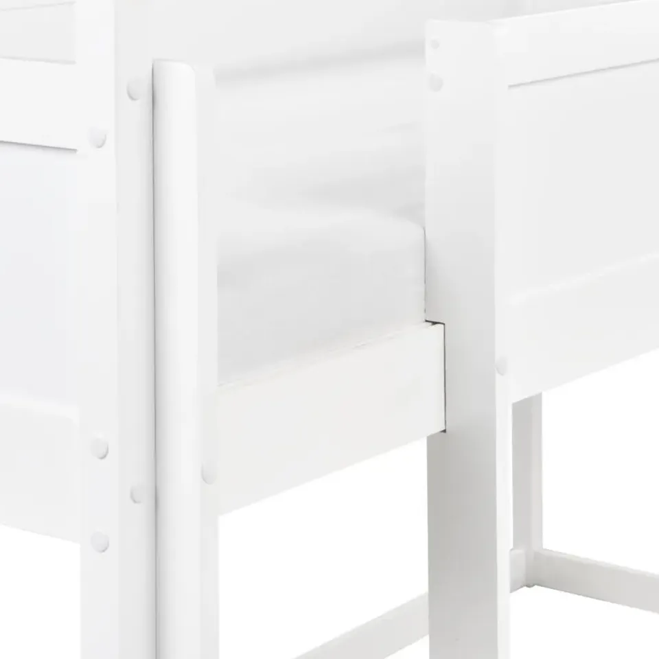 Beliani DIENNE - Kinderbed - Wit - 90 x 200 cm - Dennenhout Discount