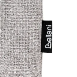 Beliani DINAN - Tweepersoonsbed - Lichtgrijs - 160 x 200 cm - Polyester