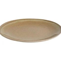 Leen Bakker Dinerbord Nora bruin stoneware Ø26,5 cm Clearance