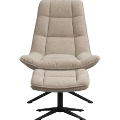 Leen Bakker Draaifauteuil Emily - zand Outlet
