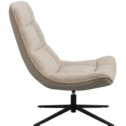 Leen Bakker Draaifauteuil Emily - zand Outlet
