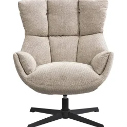 Leen Bakker Draaifauteuil Hidde - beige Clearance