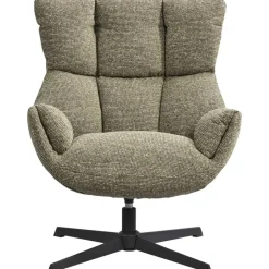 Leen Bakker Draaifauteuil Hidde - groen Clearance