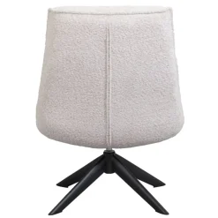 Leen Bakker Draaifauteuil Nora - crème Hot