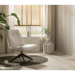 Leen Bakker Draaifauteuil Nora - crème Hot