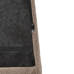 Beliani DRAMMEN - Chesterfield fauteuil - Bruin - Bouclé Hot