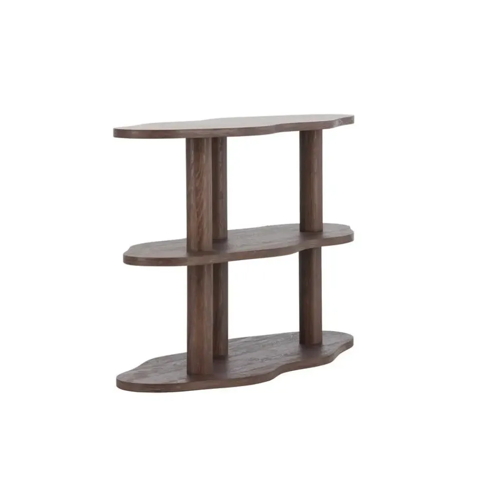 Fjôrd Dressoir Donkerbruin - 120x45x75cm - Moln