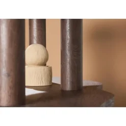 Fjôrd Dressoir Donkerbruin - 120x45x75cm - Moln