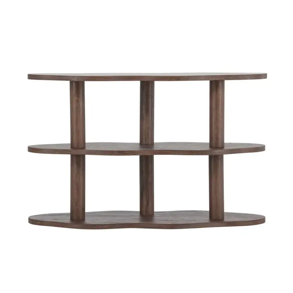 Fjôrd Dressoir Donkerbruin - 120x45x75cm - Moln