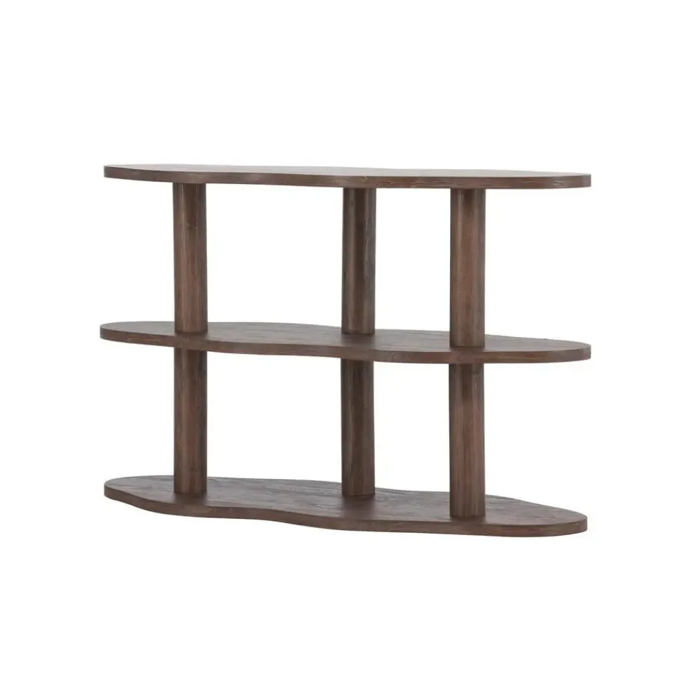 Fjôrd Dressoir Donkerbruin - 120x45x75cm - Moln