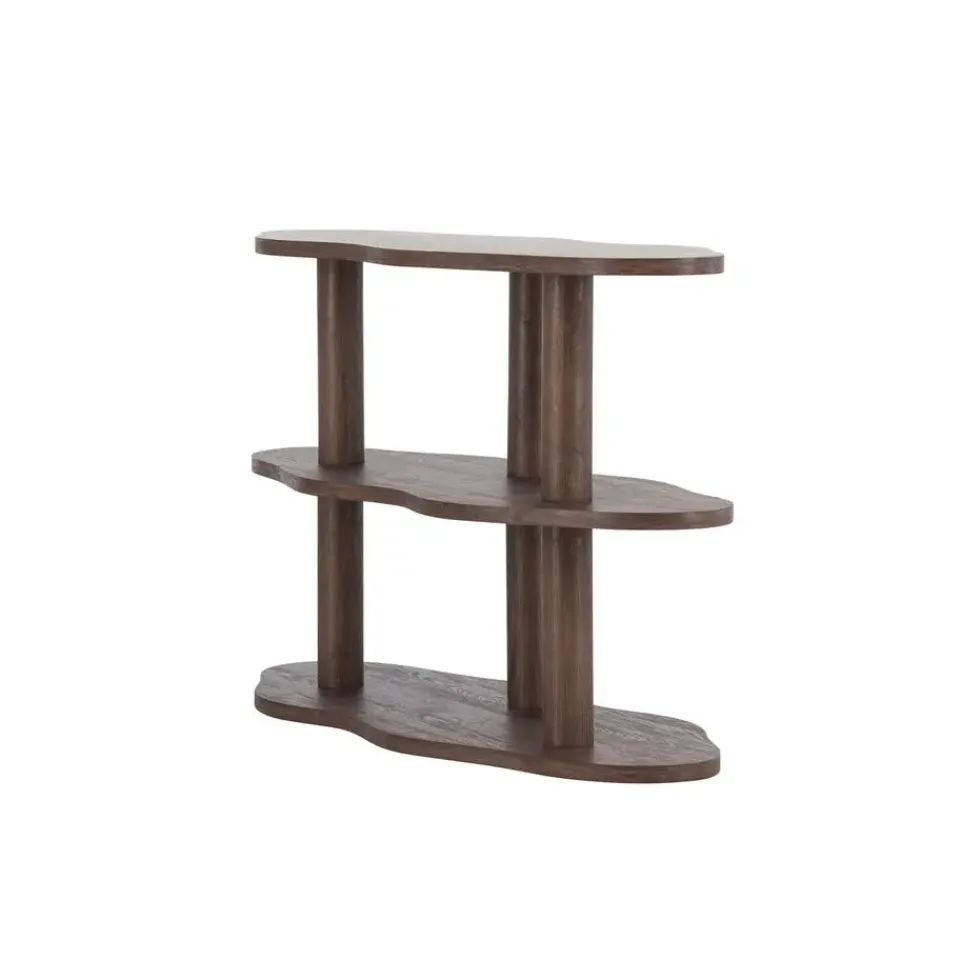 Fjôrd Dressoir Donkerbruin - 120x45x75cm - Moln